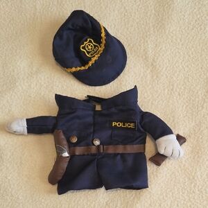 Cat Costume - Navy Blue Police Dress-Up Costume Jacket and Hat